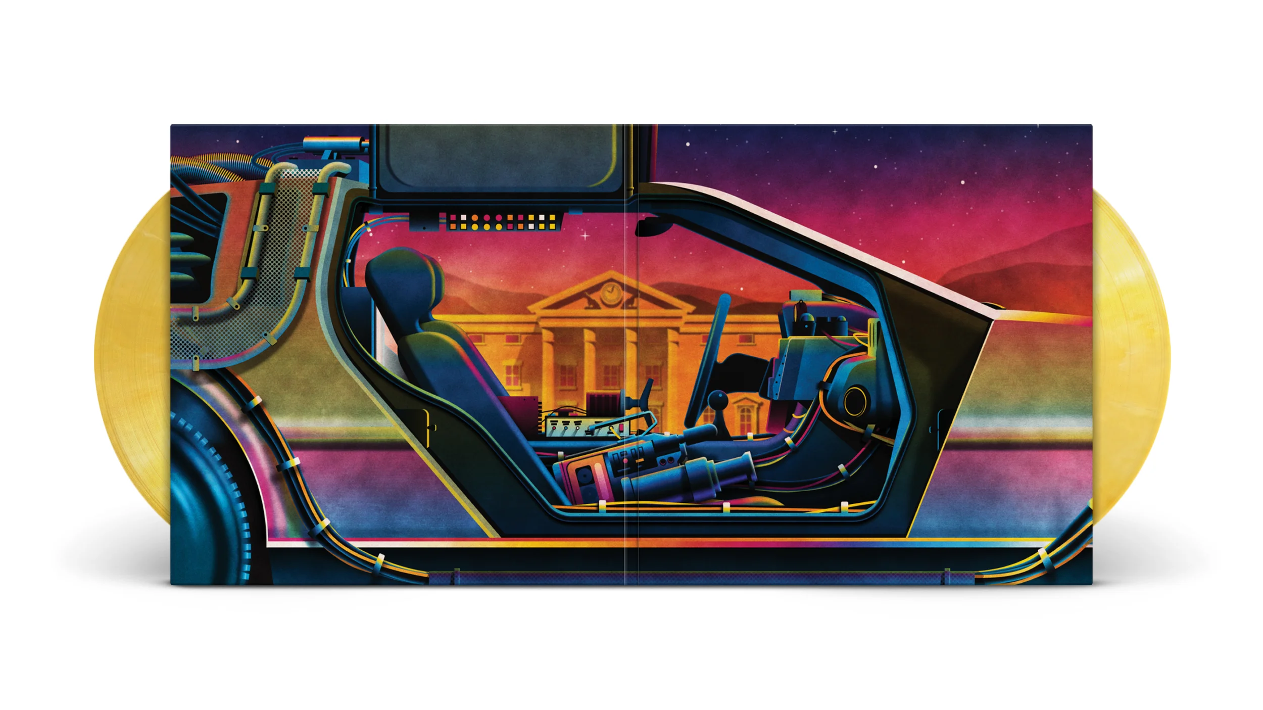 back to the future サントラ レコードボックス back to the future